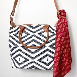 Rachel Zoe Box of Style/Curateur Tribe Alive Bag & SYMBOLOGY Hand Stamped Scarf